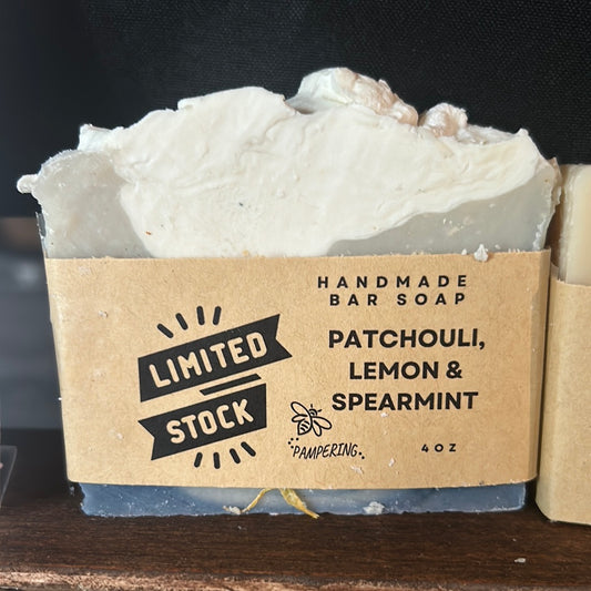Patchouli, Lemon and Spearmint Soap