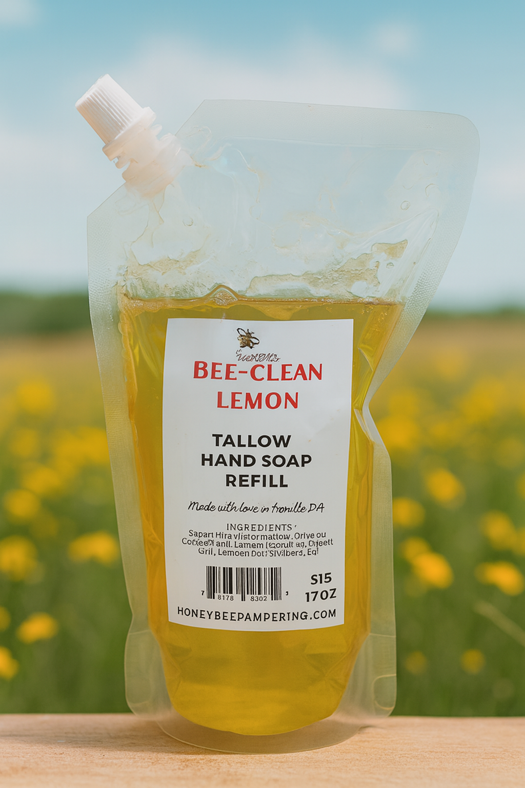 Tallow Hand Soap Refill