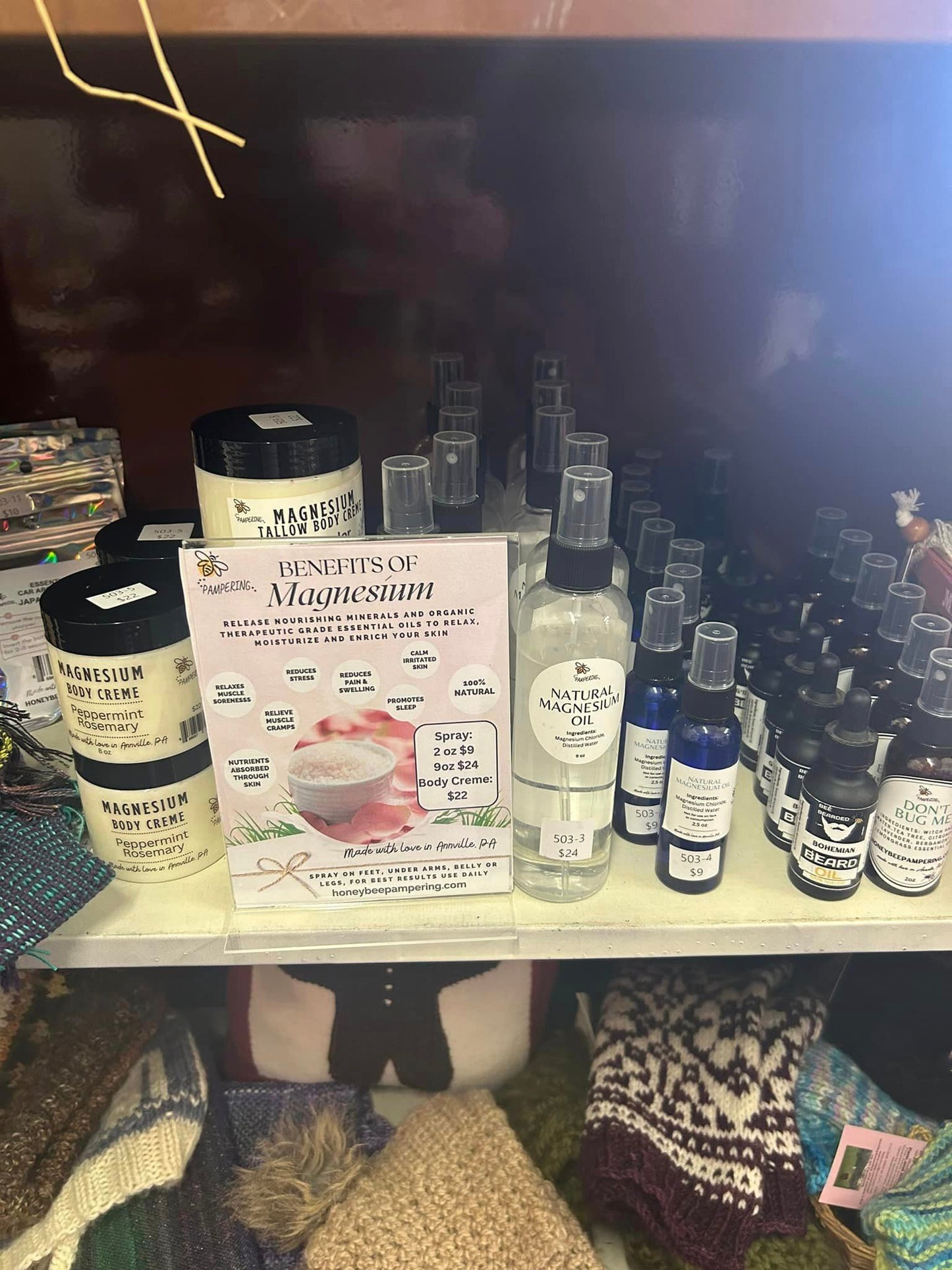 Magnesium Oil Spray 2.5oz- Travel Size