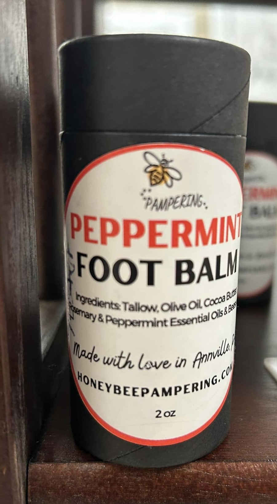 BEE-FRESH Peppermint Foot Balm