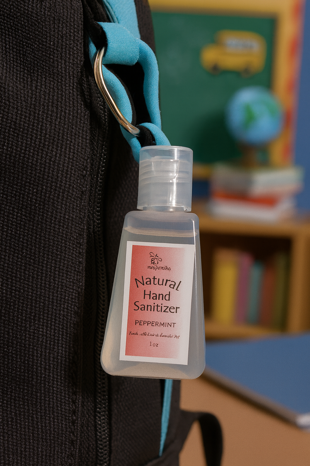 Hand Sanitizer w/ Keychain