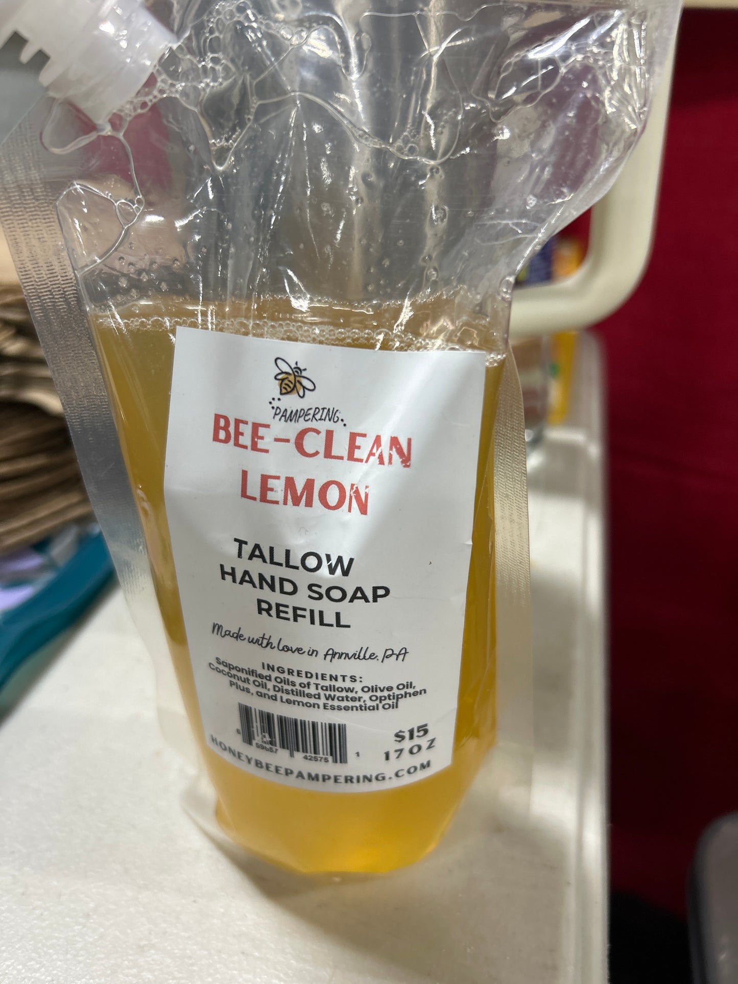 Tallow Hand Soap Refill