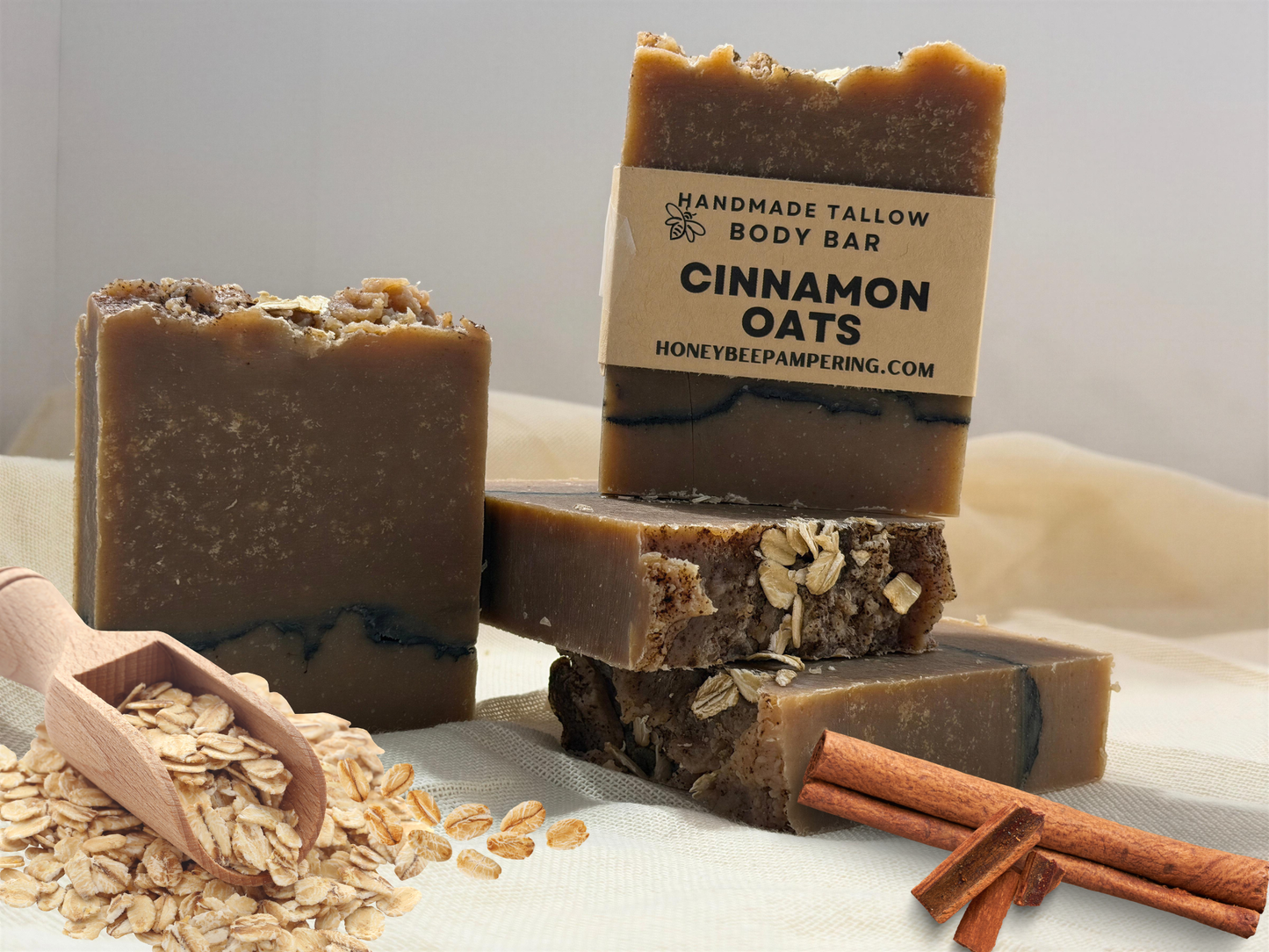 Cinnamon Oats Handmade Soap