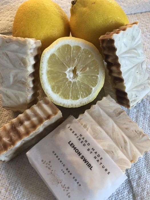 Lemon Swirl Soap